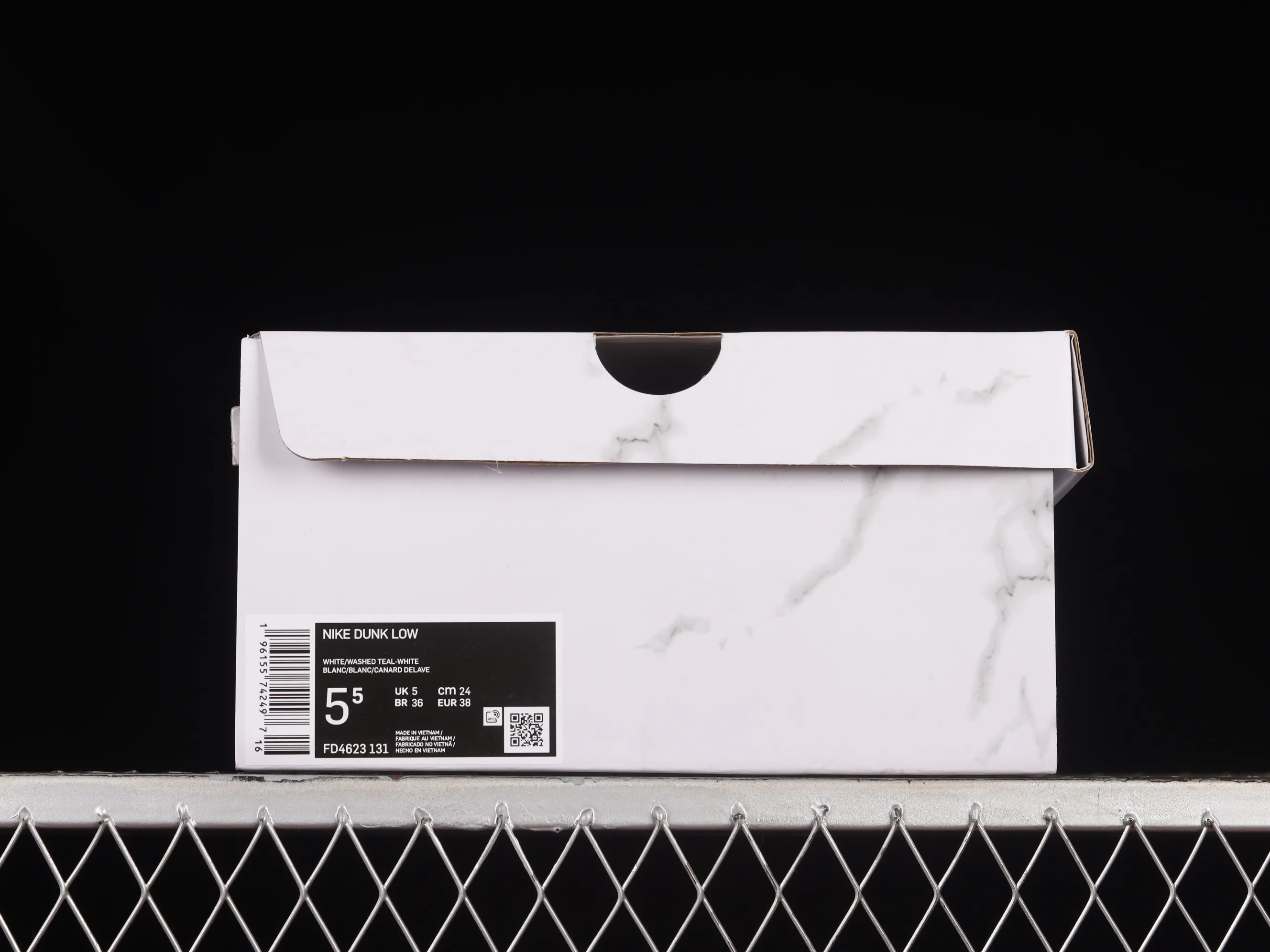 All Categories Nk SB Dunk Series Nk SB Dunk Low Low-top Sneakers Nk Dunk Low "Multi Color" Vibrant Three Hooks Sea Salt Blue Customized Deconstructed Strap Casual Sneakers FD4623-131